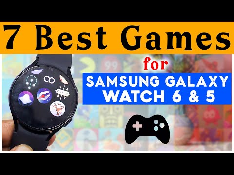 Best Games For Galaxy Watch 6 & 5 Play Games On Samsung Watch 6 Or 5 On The Go - YouTube