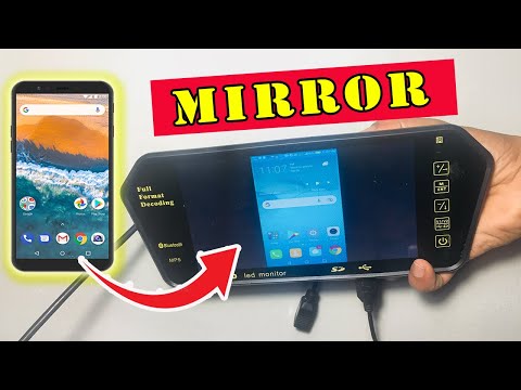 Mobile Phone Mirror linking 7 inch Car MP5 Player