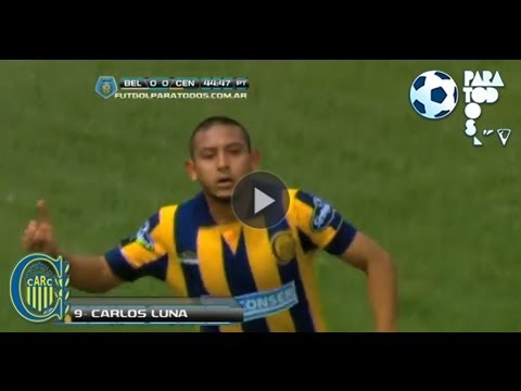 Gol de Luna. Belgrano 0 Central 1. Fecha 13. Torneo Inicial 2013