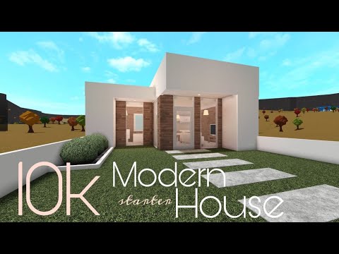 modern house bloxburg 1 story no gamepass Bloxburg gamepass 50k