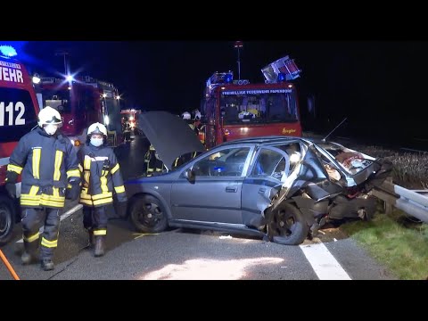 Tödlicher Verkehrsunfall auf der A20 nahe Ziesendorf