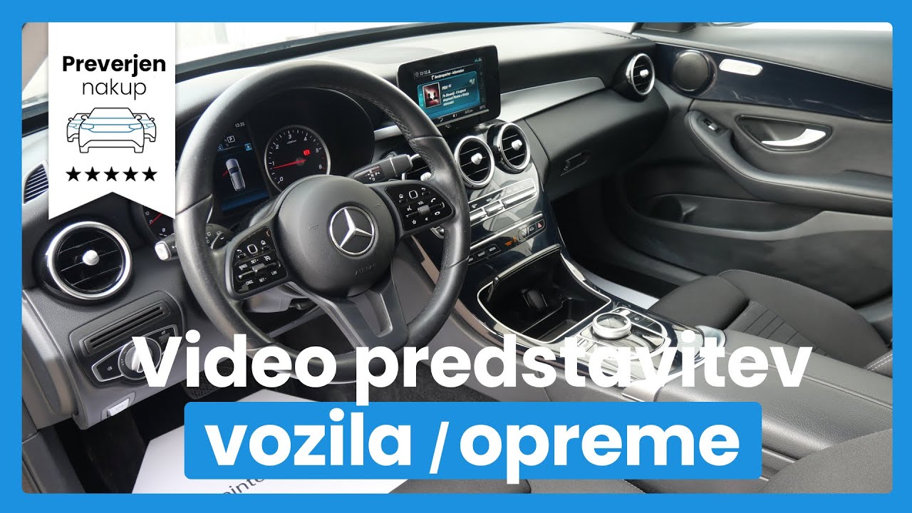 Mercedes-Benz C-Razred C 220 d - ZRAČNO VZMETENJE - SLOVENSKO VOZILO