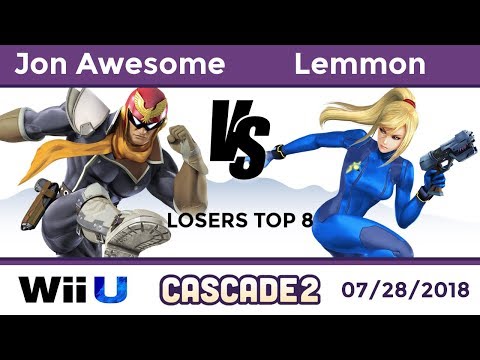 Cascade 2 Singles: Losers Top 8 - Jon Awesome (Falcon, Mario) vs Lemmon (Zero Suit Samus, Bayonetta)