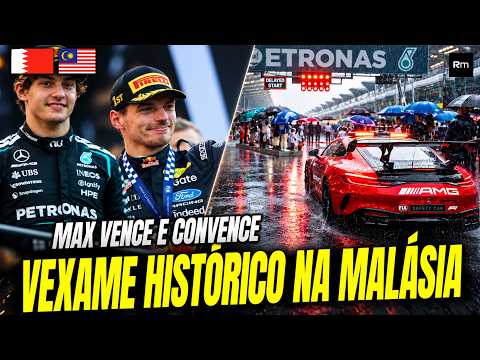 F1 PASSA VERGONHA HISTÓRICA NO GP BAHREIN, E MAX VENCE COM ÓTIMA PERFORMANCE! RUSSELL ABANDONA