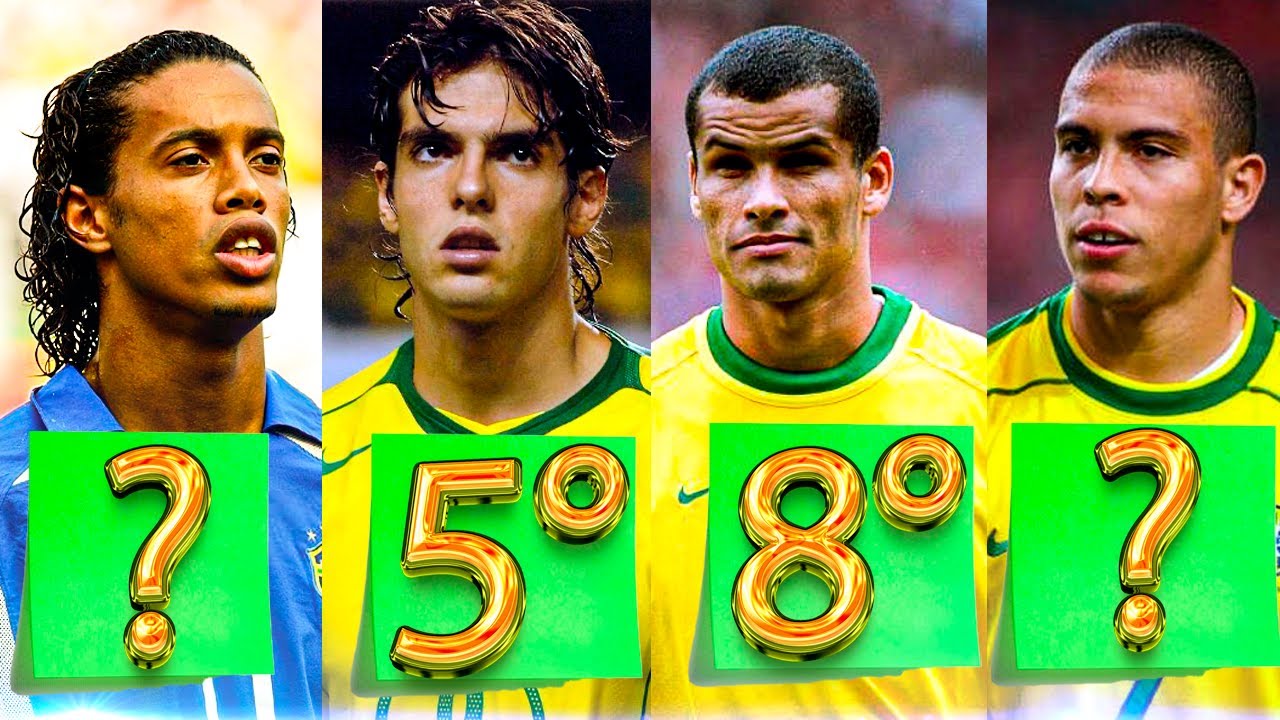 JORNAL ALEMÃO ELEGE OS 30 MELHORES JOGADORES BRASILEIROS DA HISTÓRIA DO FUTEBOL