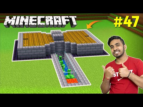 I MADE EASIEST CREEPER FARM | MINECRAFT GAMEPLAY #47