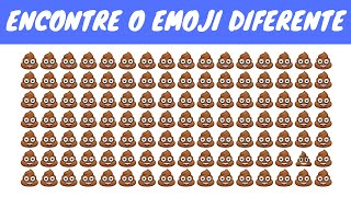 Encontre o emoji diferente nas imagens #3 - Quiz Top