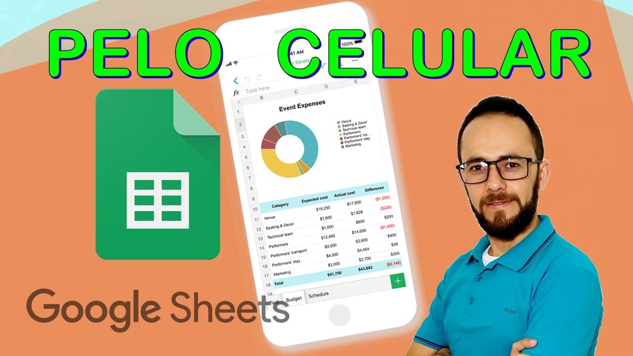 GOOGLE PLANILHAS - COMO CRIAR PELO CELULAR