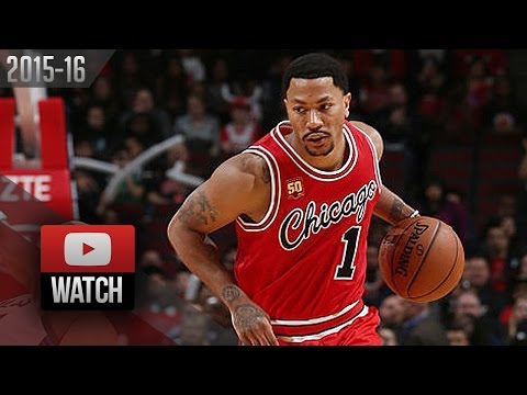 Derrick Rose Full Highlights vs Bucks (2016.03.07) - 22 Pts, 7 Ast