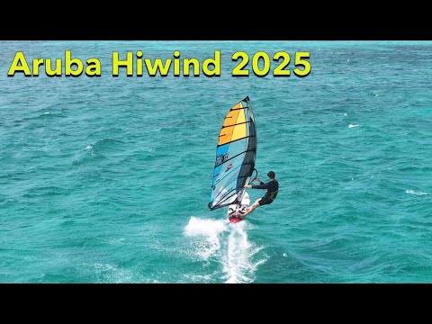 Aruba hiwind preparation... windsurf slalom in a tropical island.