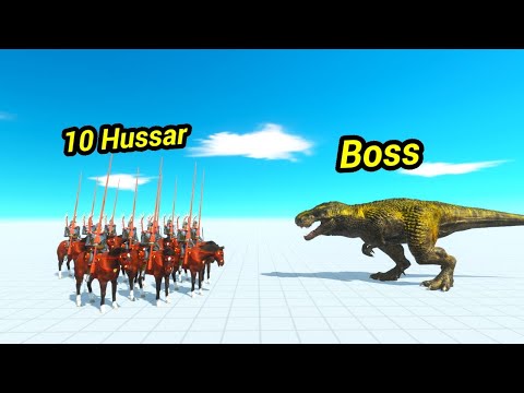 10 Hussar vs Boss Factions animal revolt battle simulator