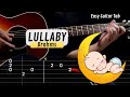 Lullaby - Brahms | EASY Guitar Tutorial | Guitar Tab