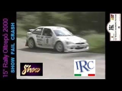 15° Rally Oltrepò Pavese 2000 IRC CRASH FAIL