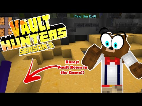 THE RAREST ROOM IN THE VAULT! -The Leftovers play Vault Hunters -1.18.2 Modded Minecraft Ep 14