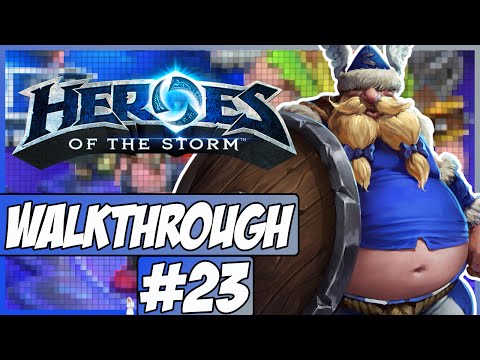 Heroes Of The Storm Walkthrough Ep.23 w/Angel & Ling - The Lost Vikings!
