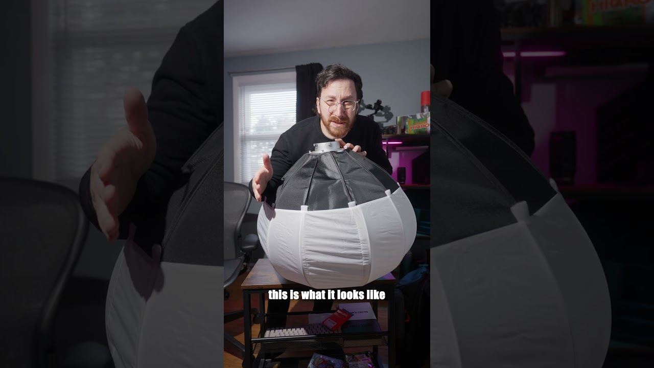 Aputure Lantern Unboxing and test