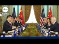US-China summit closes with war of words