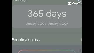 How many days until 2027........