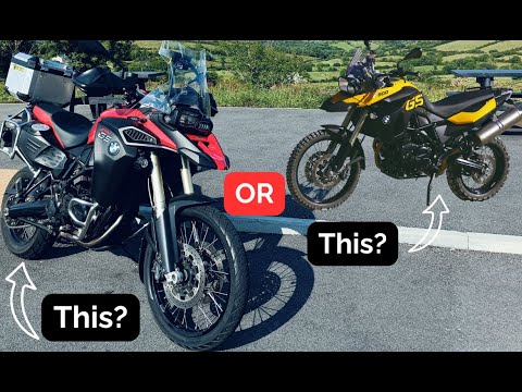 Why I BOUGHT the BMW F800GS Adventure over the F800GS!