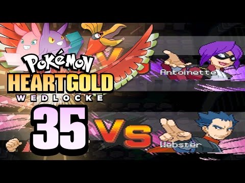 Pokemon Heart Gold Wedlocke!!!! W/ UnlawfulExile Part 35 - ELITE 4! ROUND 2!