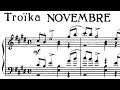 Tchaikovsky: Troika Op. 37 No. 11 - November