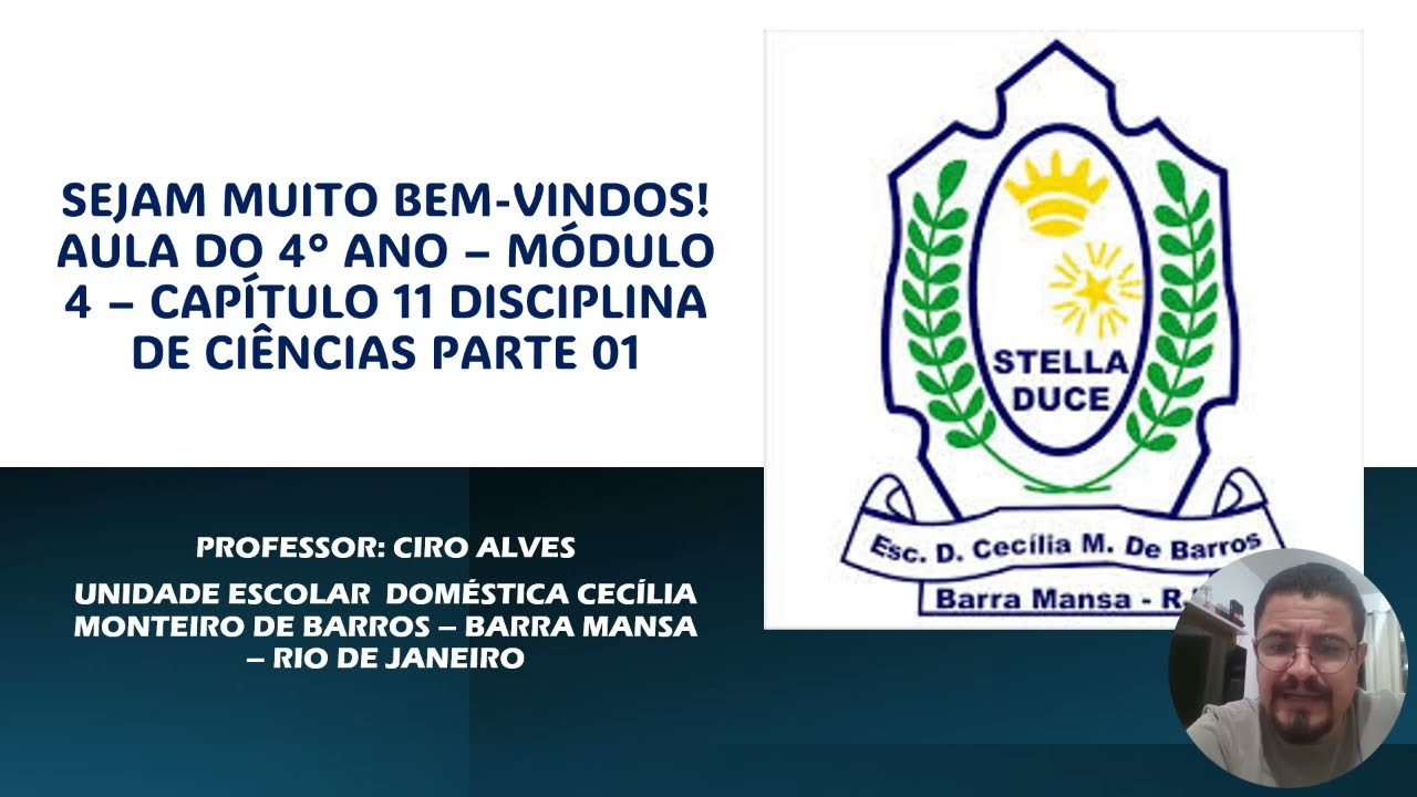 PARTE 1 - CAPÍTULO 11 - MÓDULO 4 - CIÊNCIAS (4º ANO)
