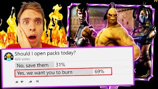 MK Mobile. 69% of My Viewers Made Me Open Elite Outworld Pack. This is What Happened...