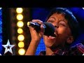 11 year old Diva Asanda Jezile sings Diamonds | Britain's Got Talent
