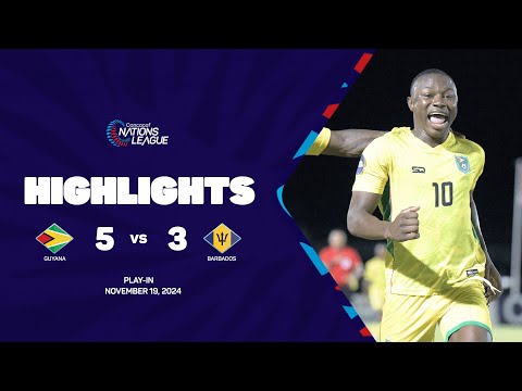 Guyana 5-3 Barbados 