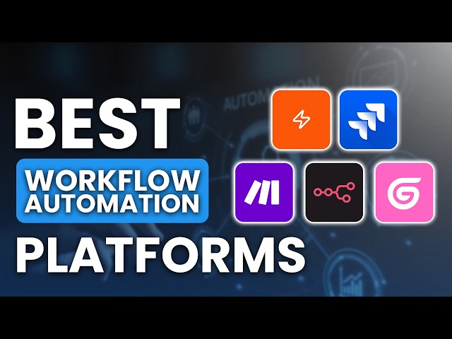Discover the 5 Best Workflow Automation Platforms for 2026 to Boost ...
