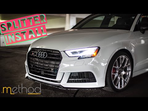 New front Splitter for the Audi S3