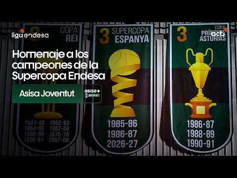 Badalona homenajea a ASISA Joventut por el título de Supercopa Endesa
