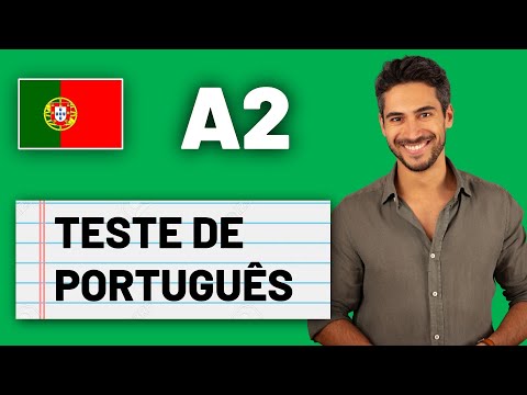 A2 Portuguese Test: Full Test + Answer Sheet