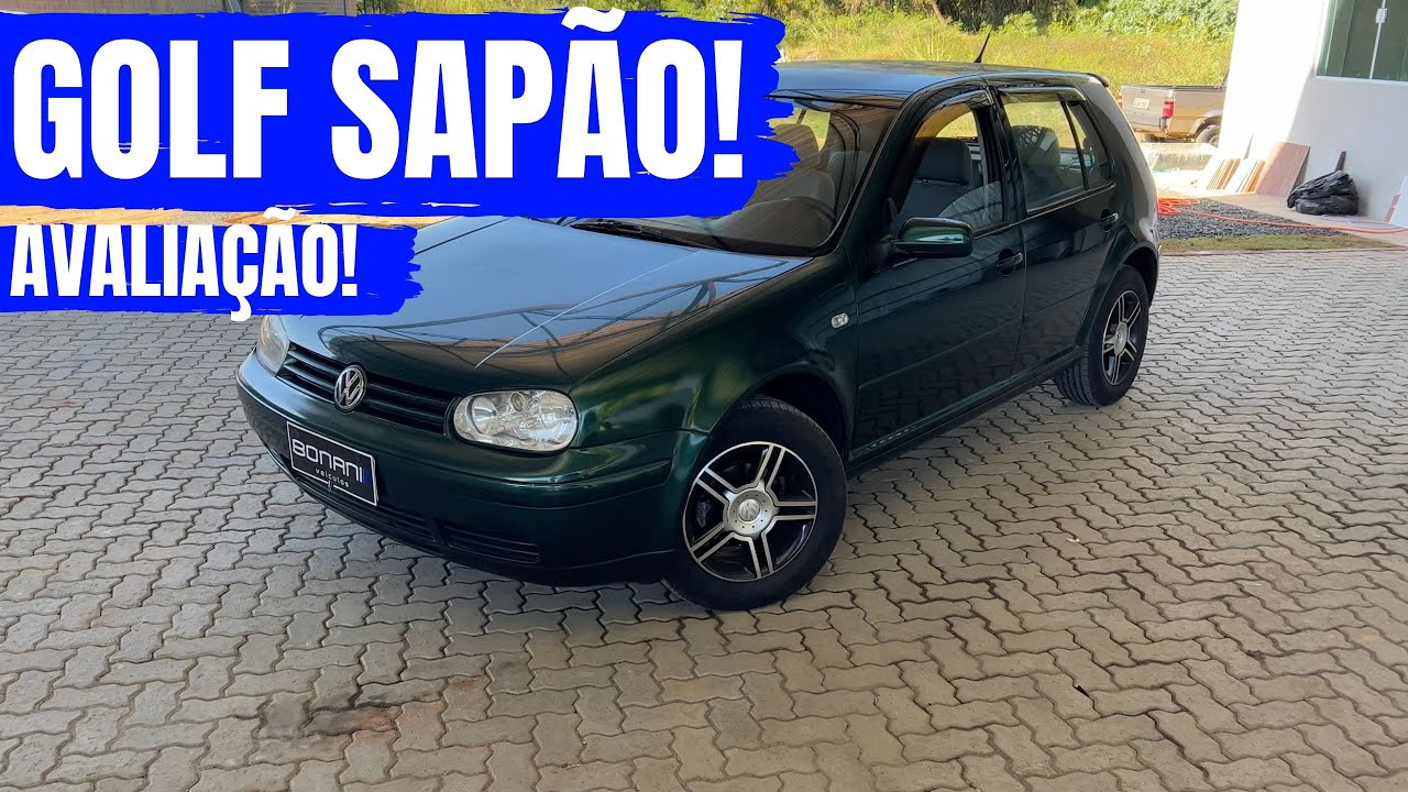 VOLKSWAGEN GOLF SR 1.6 GASOLINA 2000! O MAIS FAMOSO COMO GOLF SAPÃO!