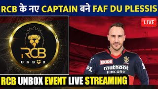 Faf Du Plessis has been appointed as RCB captain for IPL 2022