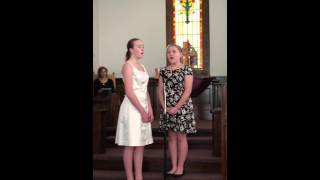 Ruthie and Marissa--Sim Shalom