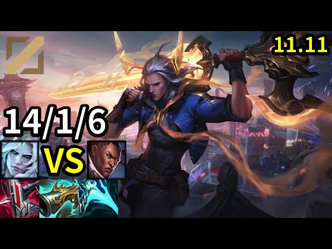Viego Mid vs Lucian - KR Master | Patch 11.11