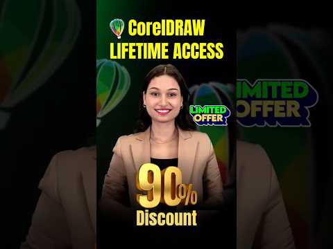 Buy CorelDRAW 2025 @90% Discount 🤑💰 #coreldraw #coreldraw2025 #freedesigntools #shorts