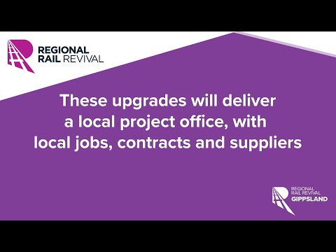 Regional Rail Revival - Gippsland Line Upgrade