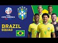 BRAZIL 26 Men Official Squad For Copa America 2024 Updated | Brazil Squad | Copa America 2024