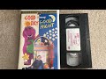Opening And Closing To Barney Good Day Good Night 1997 VHS