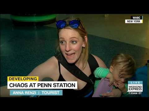 Panic at NY's Penn Station: 16 injured in stampede over false reports of gunfire