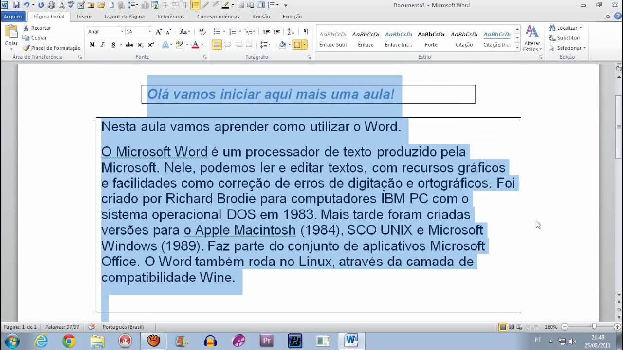 Word Básico para iniciantes.01