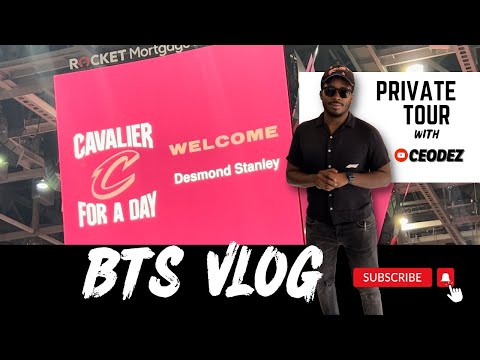 Cavalier for a Day: Private Tour of Rocket Mortgage FieldHouse | CEO Dez Vlog