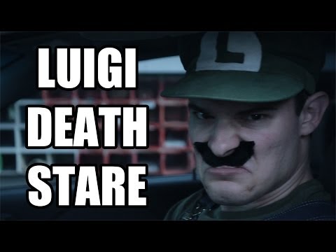 Luigi Death Stare In Real Life!