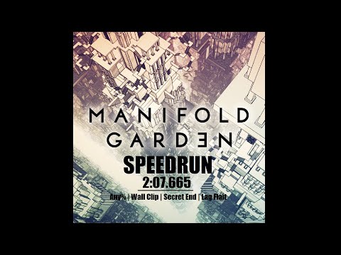Speedrun Manifold Garden Any% Wall Clip Secret End 2:07.665