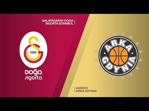 Galatasaray Doga Sigorta Istanbul  - Asseco Arka Gdynia Highlights | 7DAYS EuroCup, RS Round 10