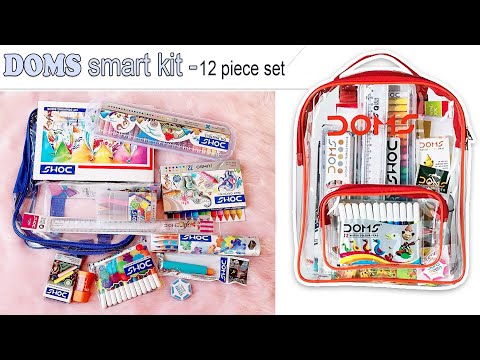 Multicolor Plastic Doms School Stationery Kit, For Painting at Rs 370/piece  in New Delhi