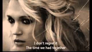Carrie Underwood - Good in Goodbye with Lyrics