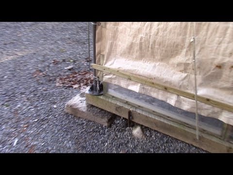 YouTube video about: How to anchor a horse shelter?